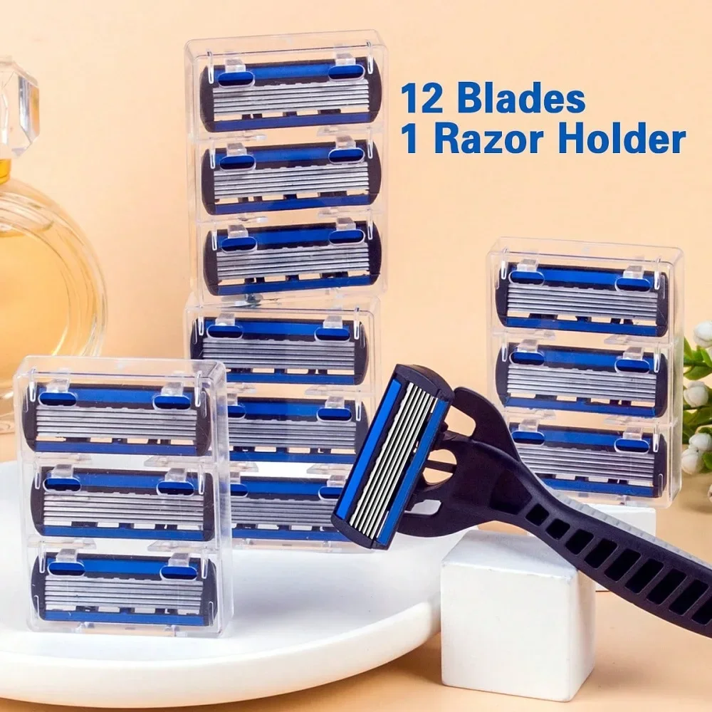 vvocci Manual 1 Handle 12 Blad - Safety Razor Handle reseña y precio