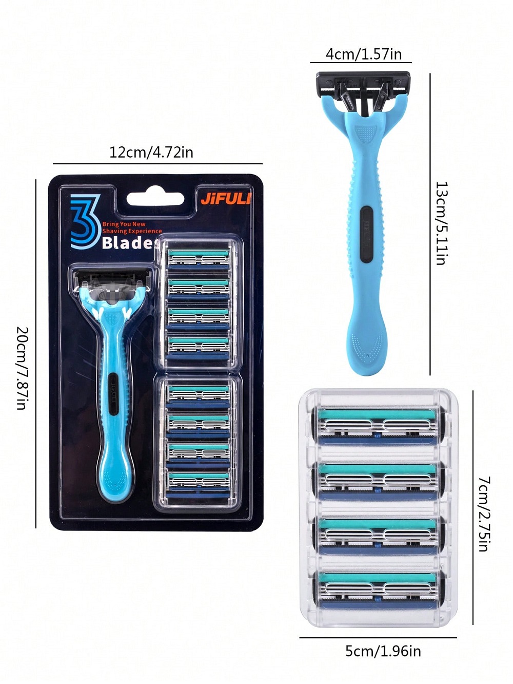 Men Safety Razor Blade High Qu - Safety Razor Handle reseña y precio