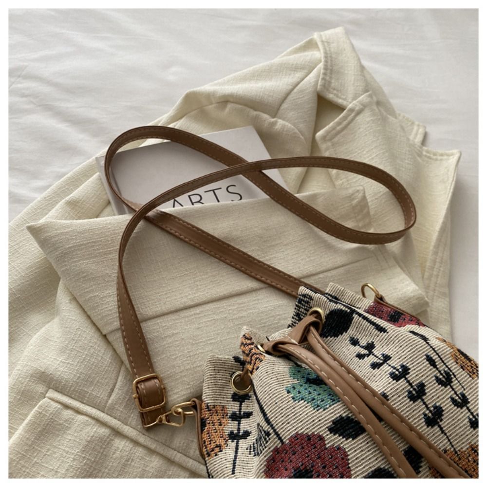 Fashion Linen Fabric Bucket Ba - Linen Bag Bulk reseña y precio