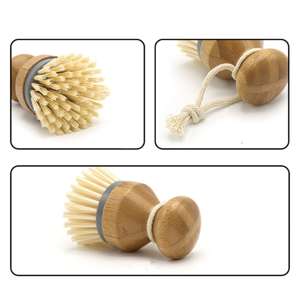 Bamboo Pot Cleaning Brush – Ou - Dish Brush Bamboo reseña y precio