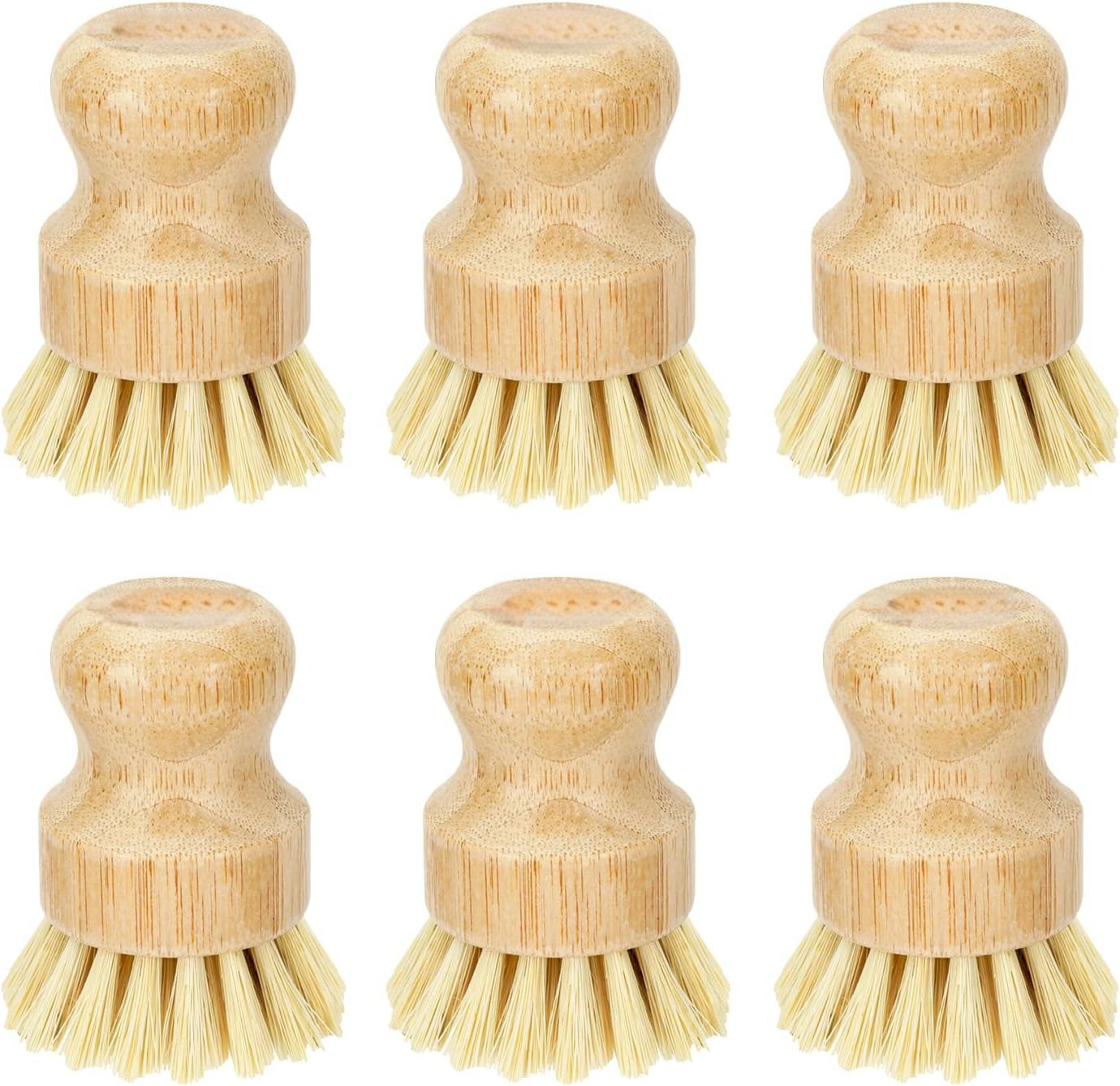 Bamboo Dish Scrub Brushes, Kit - Dish Brush Bamboo reseña y precio