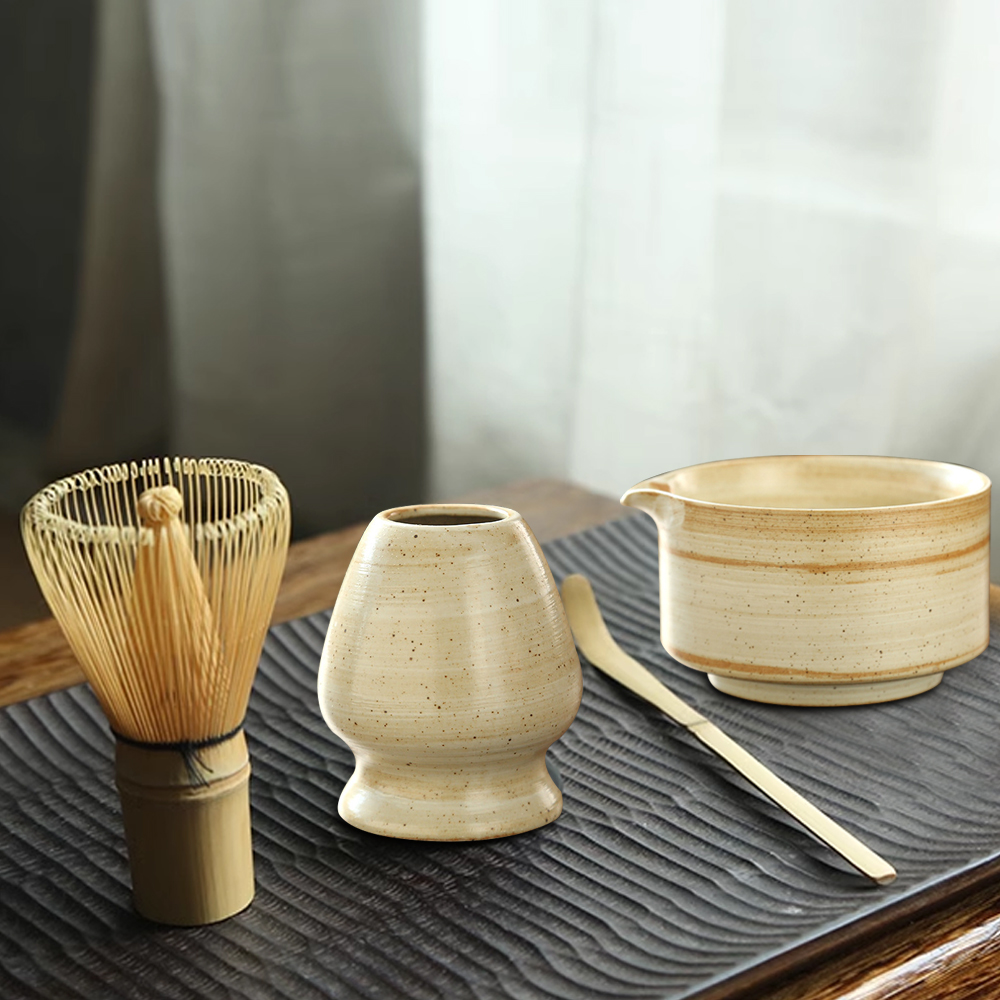 Japanese Matcha Whisk Stand Te - Dish Brush Bamboo reseña y precio