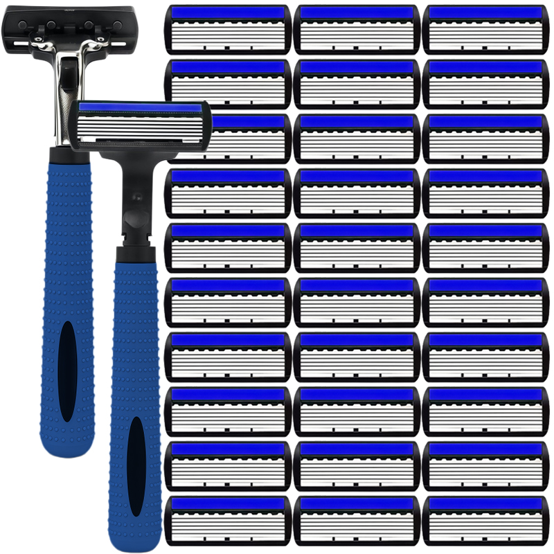 Men's safety shaver blade, sta - Safety Razor Handle reseña y precio