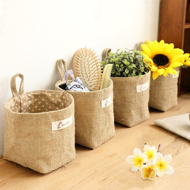 Nordic Style Small Hanging Wal - Linen Bag Bulk reseña y precio