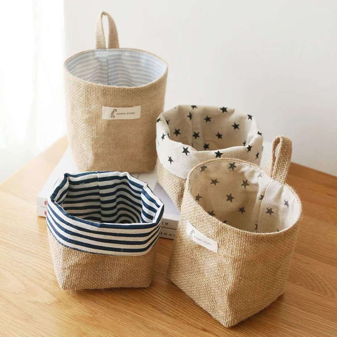 Nordic Style Small Hanging Wal - Linen Bag Bulk reseña y precio