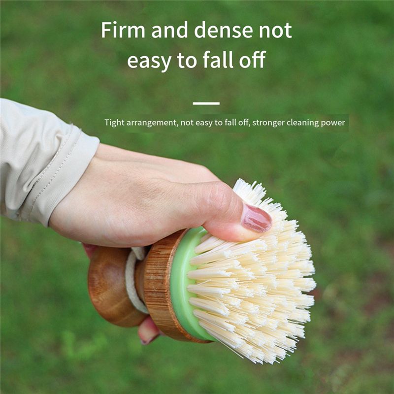 AC76-2 Pack Kitchen Cleaning B - Dish Brush Bamboo reseña y precio