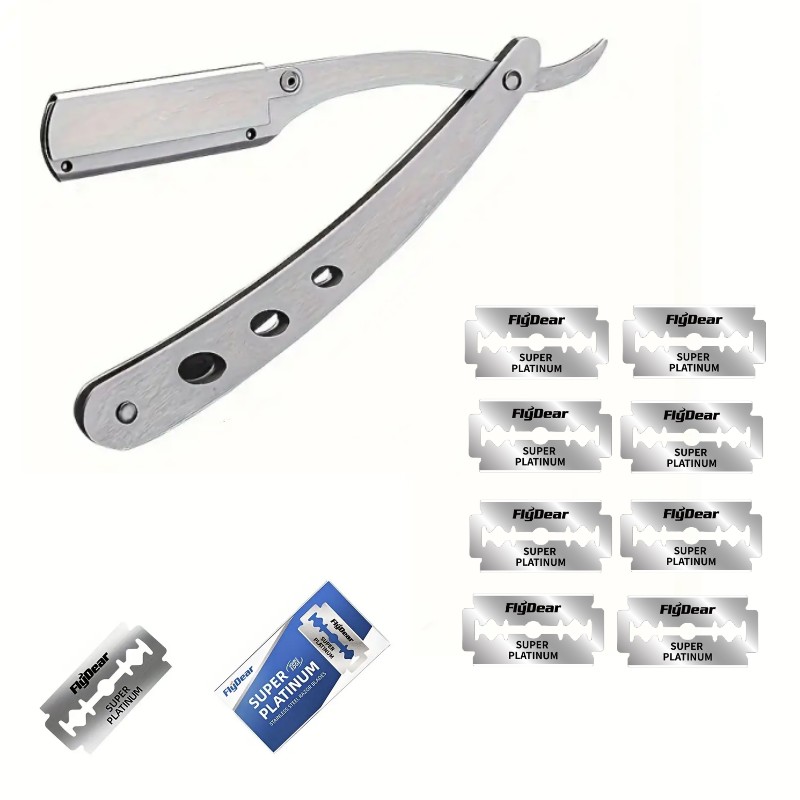 Hair Removal Knife Men Shaves  - Safety Razor Handle reseña y precio