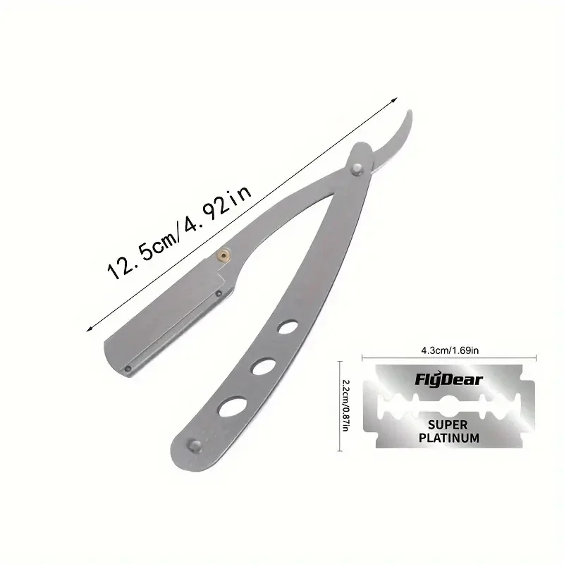 Hair Removal Knife Men Shaves  - Safety Razor Handle reseña y precio