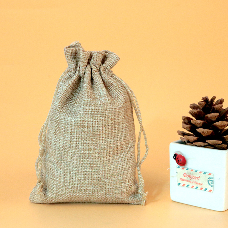 50 pcs Vintage Style handmade  - Linen Bag Bulk reseña y precio