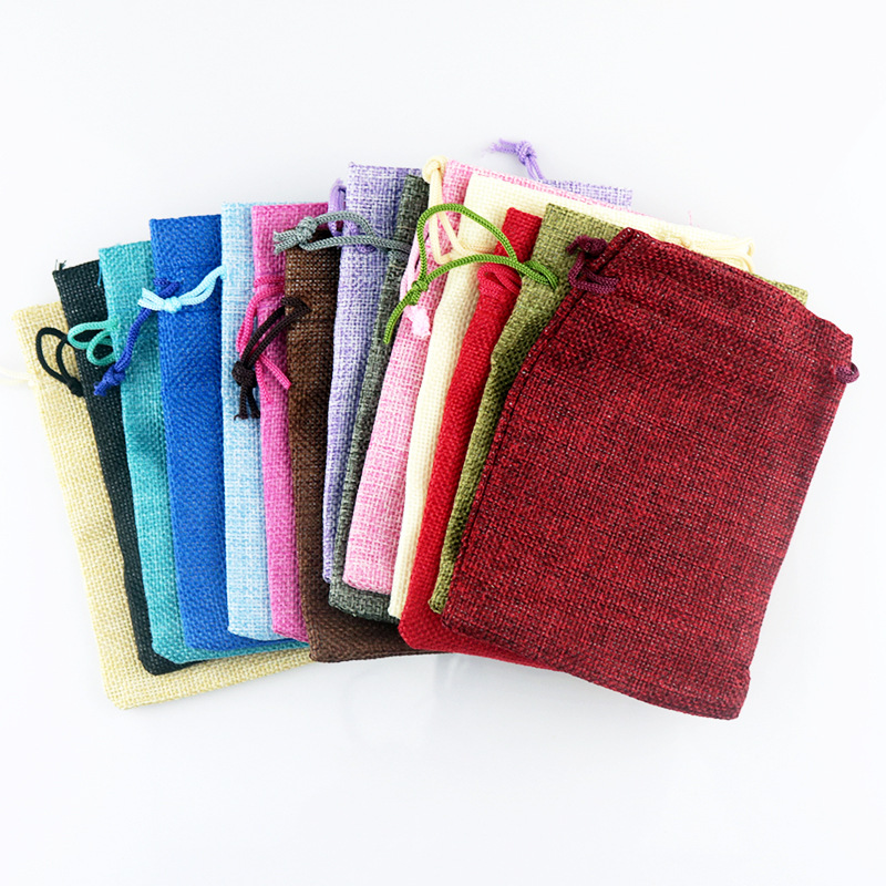 50 pcs Vintage Style handmade  - Linen Bag Bulk reseña y precio