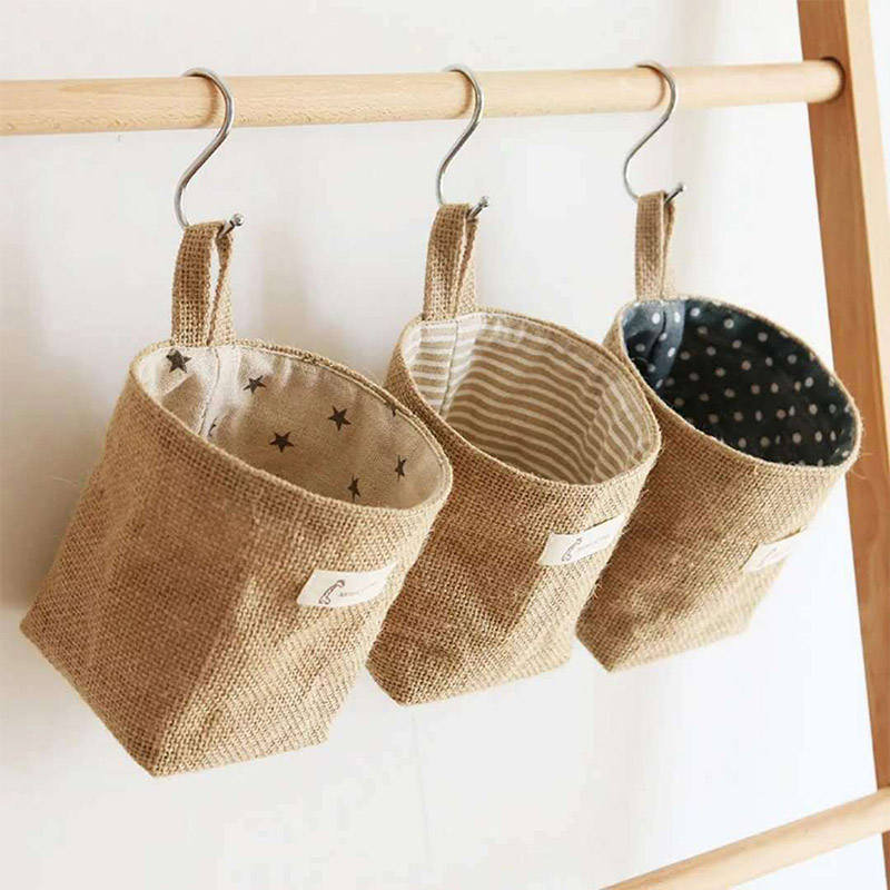Jute Cotton Linen Storage Bag  - Linen Bag Bulk reseña y precio