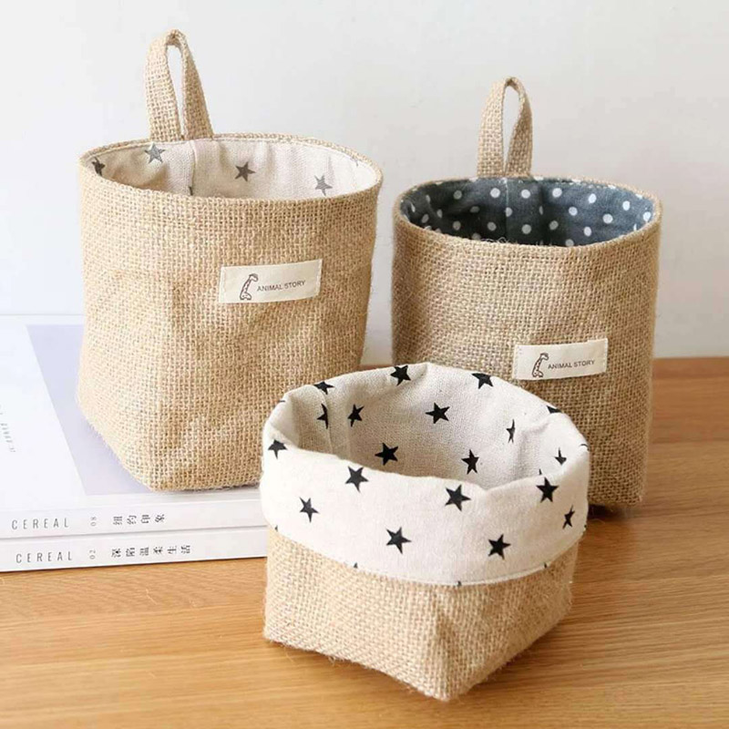 Jute Cotton Linen Storage Bag  - Linen Bag Bulk reseña y precio