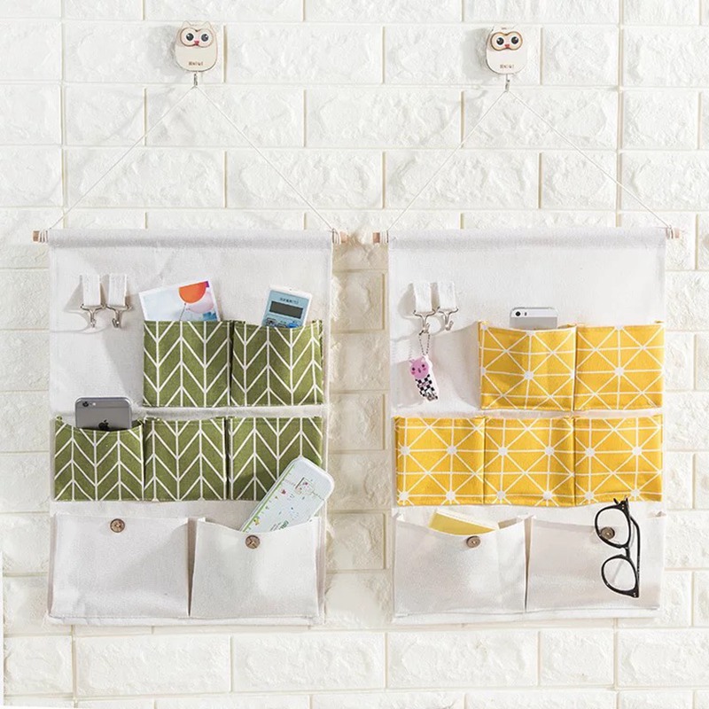 7 Pockets Linen Storage Bags H - Linen Bag Bulk reseña y precio