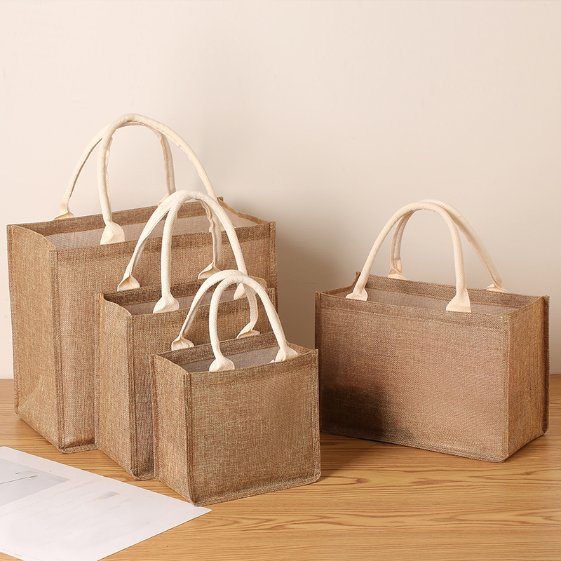 New linen tote bag large capac - Linen Bag Bulk reseña y precio