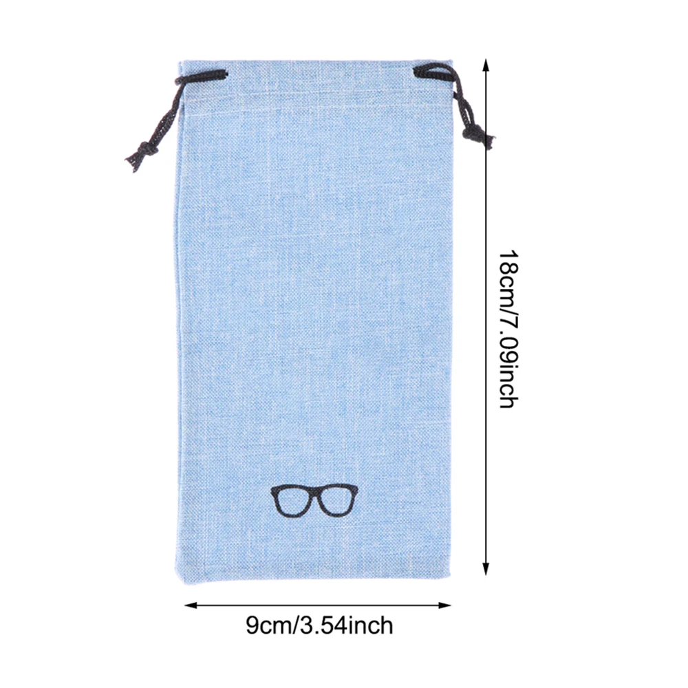 1Pcs Soft Cloth Glasses Bag Dr - Linen Bag Bulk reseña y precio