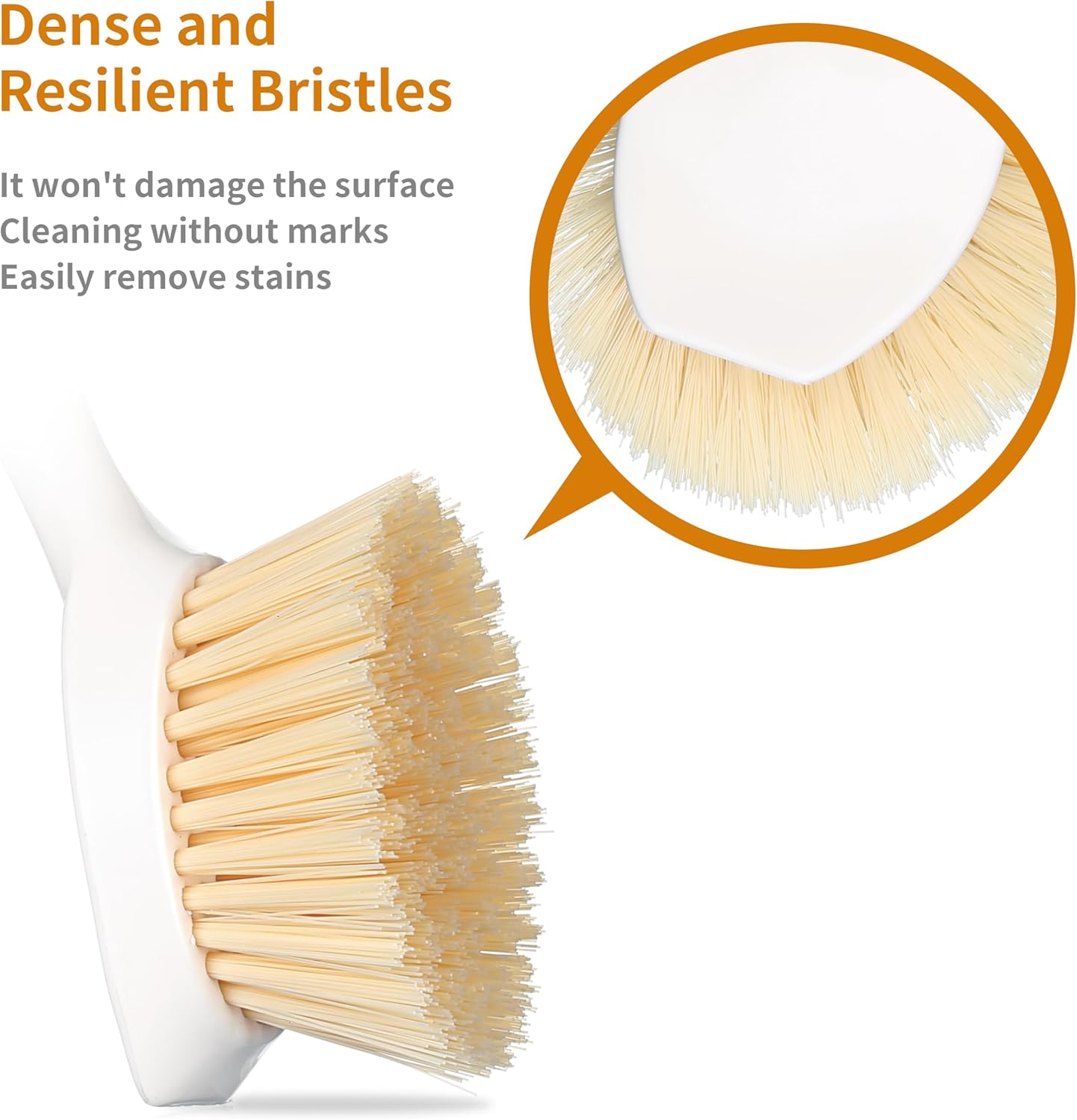 2 Pack Kitchen Dish Brush with - Dish Brush Bamboo reseña y precio