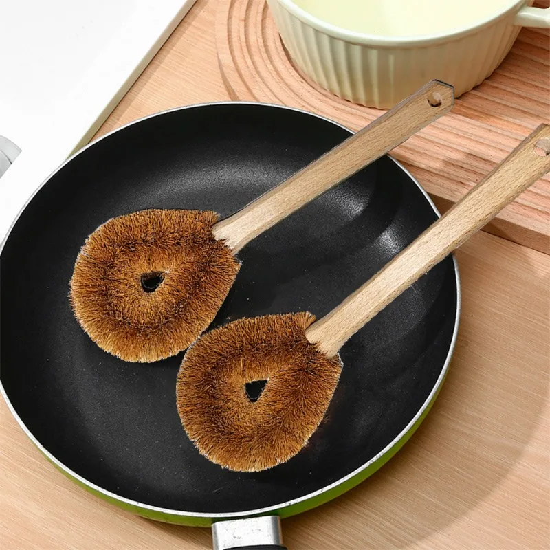 1Pc Eco Coconut Fiber Dish Bru - Dish Brush Bamboo reseña y precio