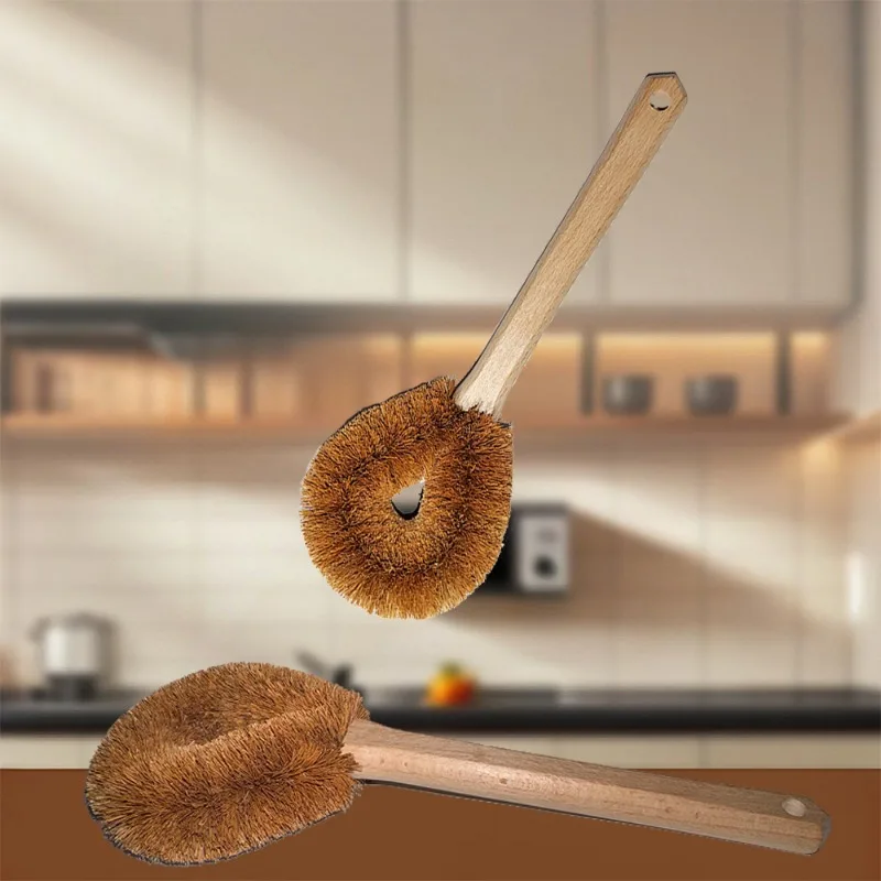 1Pc Eco Coconut Fiber Dish Bru - Dish Brush Bamboo reseña y precio
