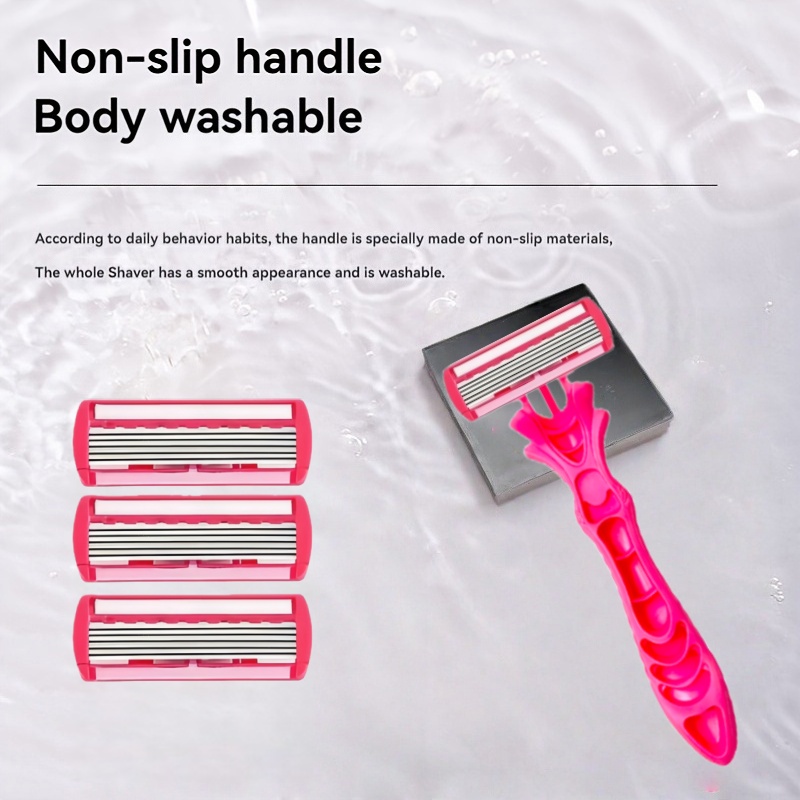 1 Handle + 3/6/24 Blades/ Men  - Safety Razor Handle reseña y precio