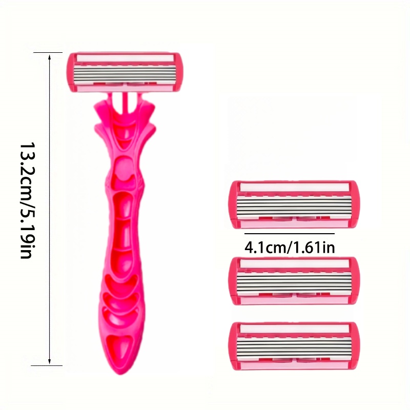 1 Handle + 3/6/24 Blades/ Men  - Safety Razor Handle reseña y precio
