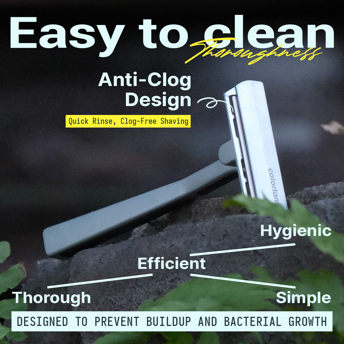 Colorlamb Metal Safety Razor M - Safety Razor Handle reseña y precio