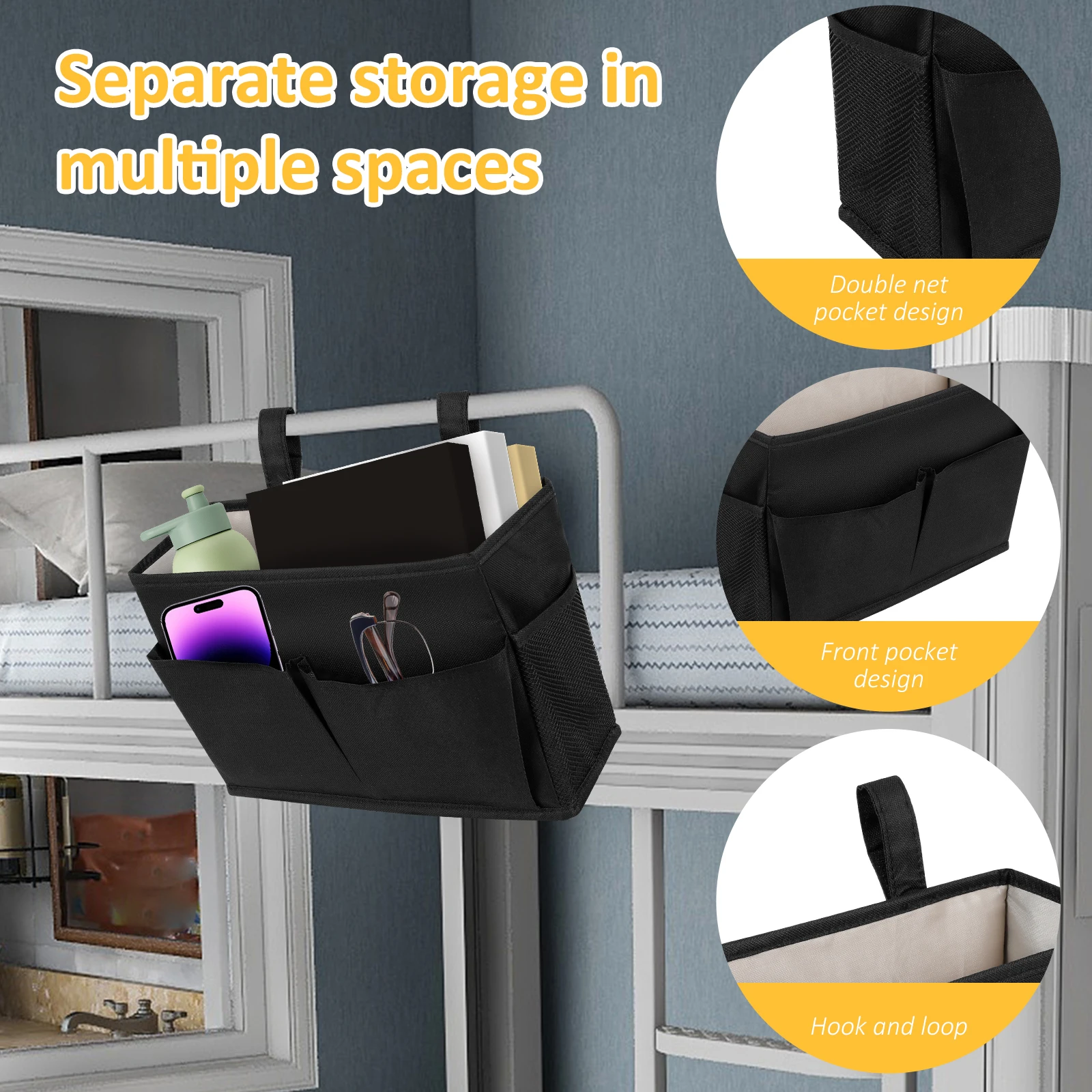 Bedside Storage Bag Cotton Lin - Linen Bag Bulk reseña y precio