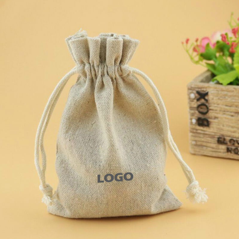 50PCS Linen Drawstring Bags Je - Linen Bag Bulk reseña y precio