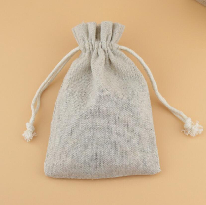 50PCS Linen Drawstring Bags Je - Linen Bag Bulk reseña y precio