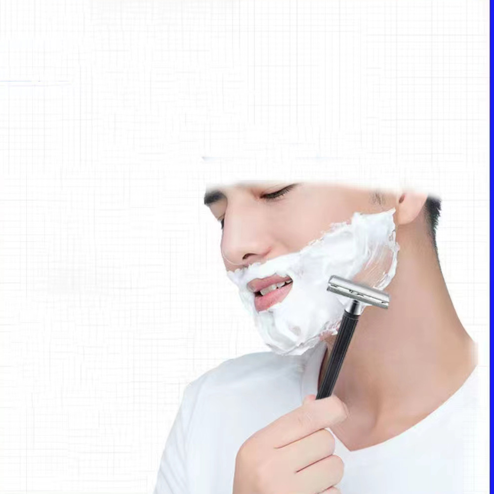 Stainless steel short handle c - Safety Razor Handle reseña y precio