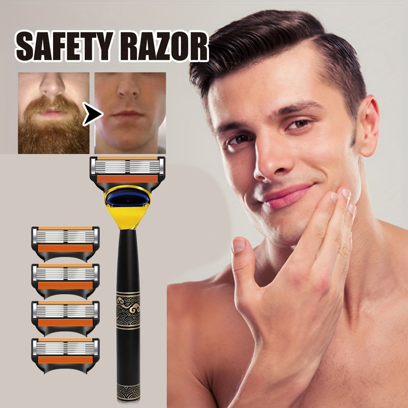 6-layer safety razor stainless - Safety Razor Handle reseña y precio