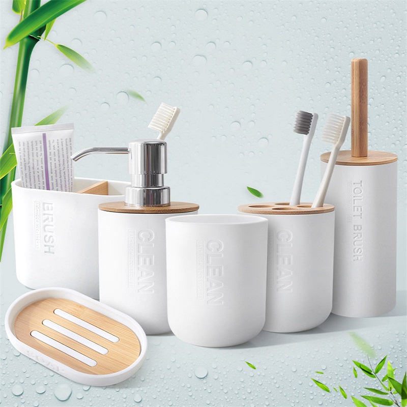 1pc Bathroom Accessories Soap  - Dish Brush Bamboo reseña y precio