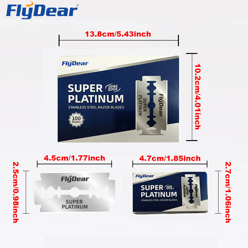 FLYDEAR 10-1000 PCS Stainless  - Safety Razor Handle reseña y precio